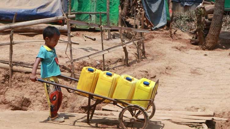 'Fuel for water': Heatwave piles misery on Myanmar displaced