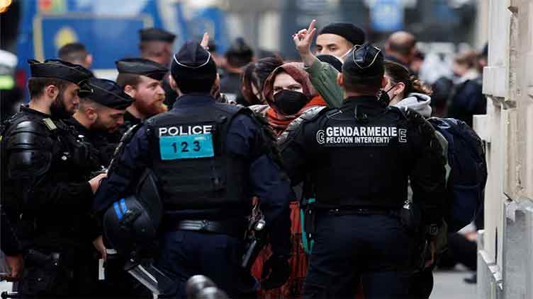 Paris police remove pro-Palestinian students occupying Sciences Po university