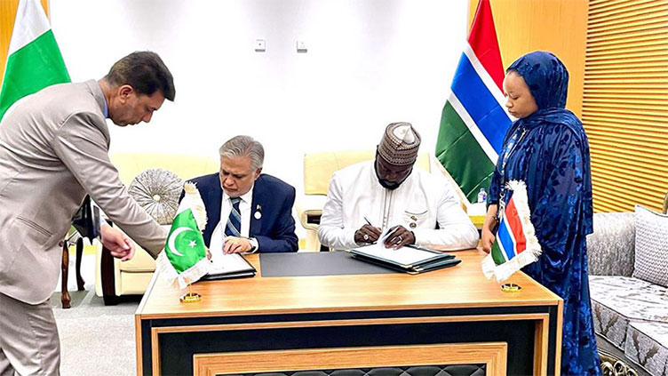 Pakistan, Gambia sign MoU on bilateral political consultations