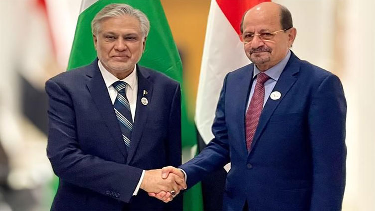 Dar expresses Pakistan's desire to increase cooperation with Yemen