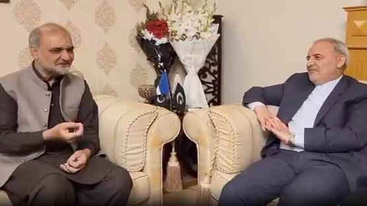 JI emir, Iranian ambassador condemn Israeli atrocities in Gaza