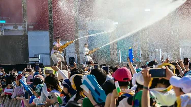 South Korea Waterbomb festival begins in Dubai on June 7
