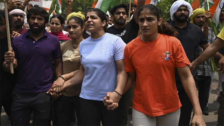 Indian protest wrestler Punia suspended for avoiding dope test