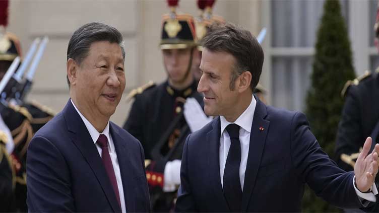 Macron sets trade and Ukraine as top priority as China's Xi Jinping pays a state visit to France