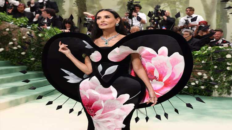 Hummingbirds and florals take over red carpet at New York's Met Gala