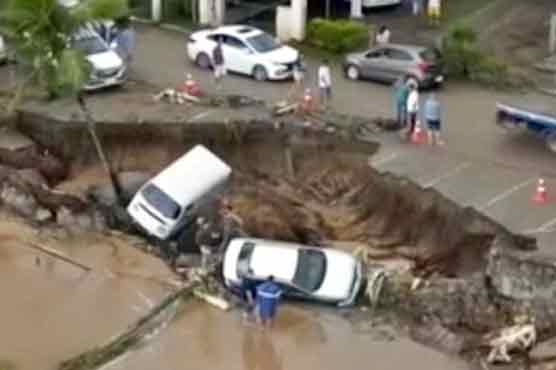 برازیل: بارشوں اور سیلاب نے تباہی مچا دی، 80 افراد ہلاک، 100 لاپتہ