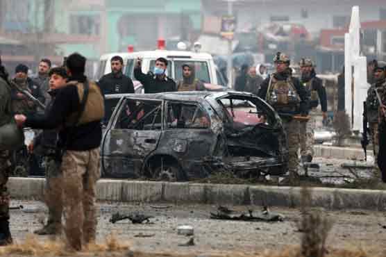 افغانستان: طالبان ملٹری کی گاڑی دھماکے سے تباہ، 3 اہلکار جاں بحق، 5 زخمی