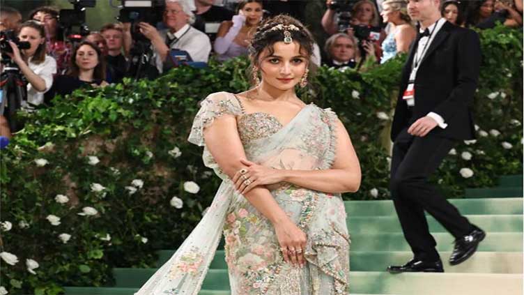 Alia Bhatt looks stunning with mesmeric attire at Met Gala 2024