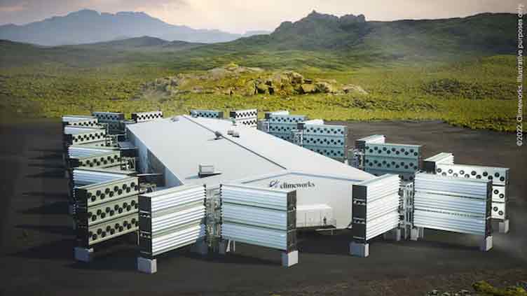 Dunya News World's largest carbon capture plant to extract CO2 from air opened in Iceland
