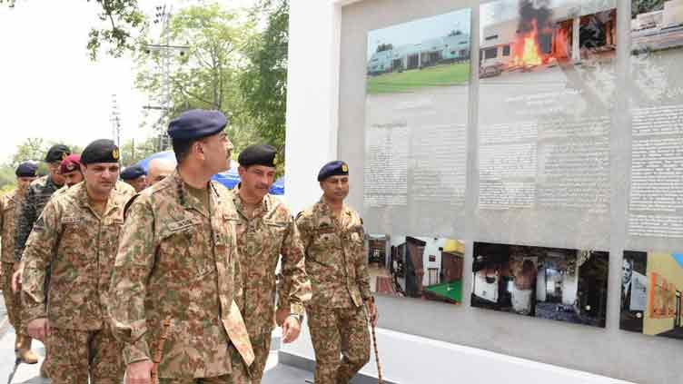 May 9 plotters to be held accountable, says COAS Munir