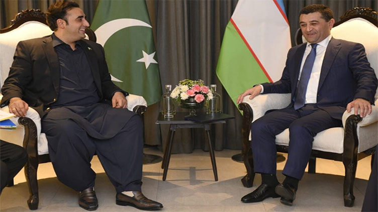 Uzbek foreign minister meets Bilawal