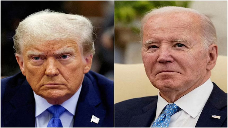 Trump accuses Biden of siding with Hamas