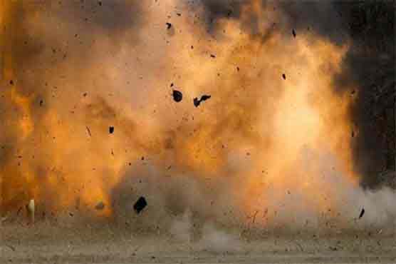 پشاور: ہزار خوانی چوک میں بکتر بند گاڑی کے قریب دھماکہ، کوئی جانی نقصان نہیں ہوا