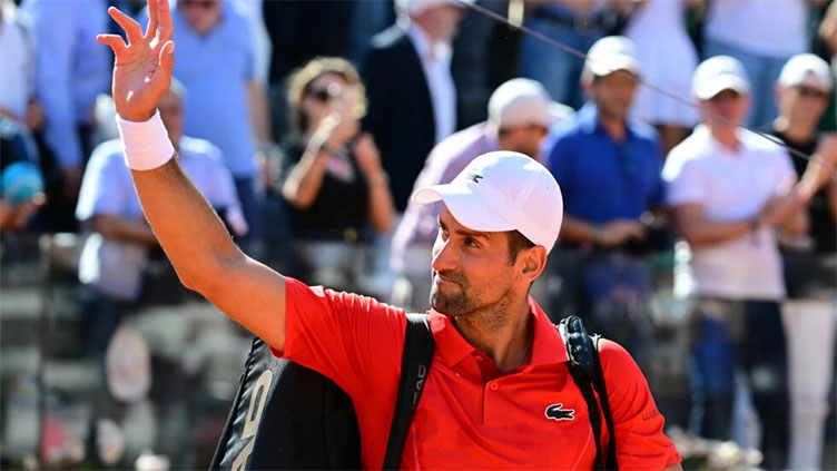 'Concerned' Djokovic to undergo scans as shock Rome exit follows bottle drama