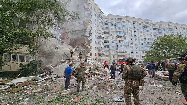 Ukrainian strike on apartment block kills 15, Russia says