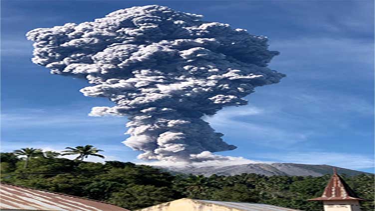 Indonesia's Mt Ibu erupts, spewing ash clouds