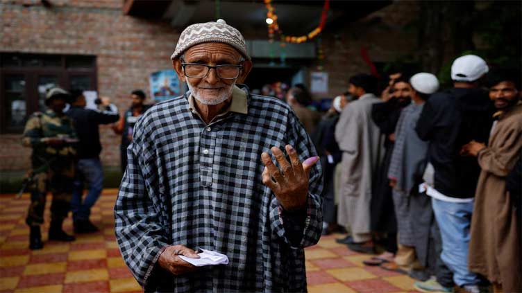 Kashmir's Srinagar votes in large numbers in first election since 2019