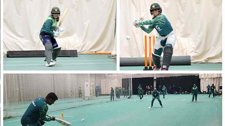 Pakistan women's team holds training session in Northampton ahead of second T20I