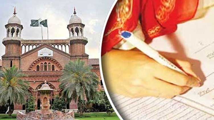 LHC orders action against Nikah registrar in underage marriage case