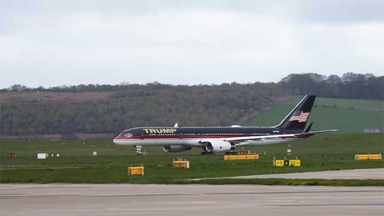 Trump's Boeing 757 clipped corporate jet at West Palm Beach airport - source