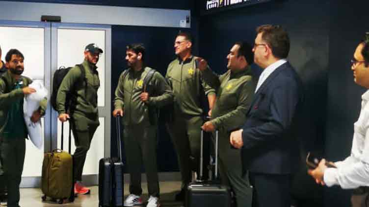 Pakistan team arrives in England for T20I series