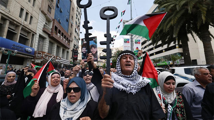 Palestinians mark 1948 Nakba in the shadow of war in Gaza