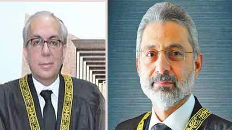 Justice Muneeb Akhtar takes oath as acting CJP