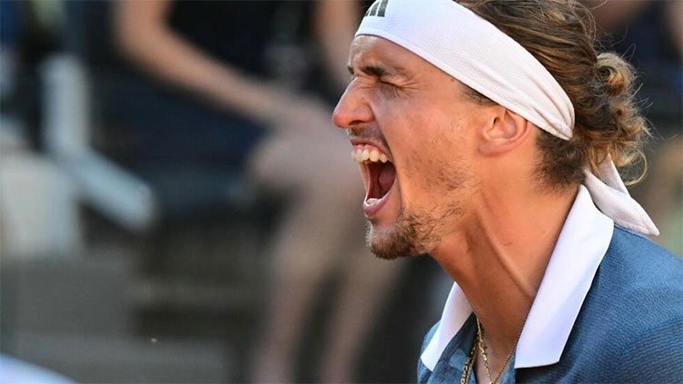 Zverev equals Becker record to set up Rome final with Jarry