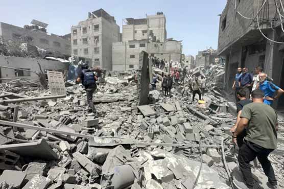 صیہونی افواج کی مظلوم فلسطینیوں پر شدید بمباری، 24 گھنٹے میں مزید 83 شہید