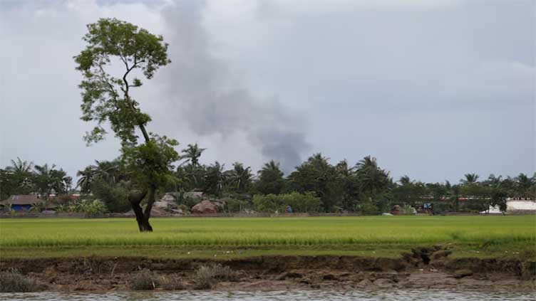 Myanmar rebel group claims control of town, denies targeting Rohingya