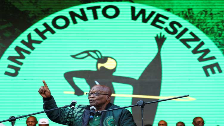 South Africa's new MK party seeks majority win in pivotal election, Zuma says