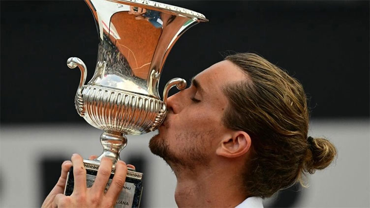 Zverev beats Jarry to claim second Rome Open title