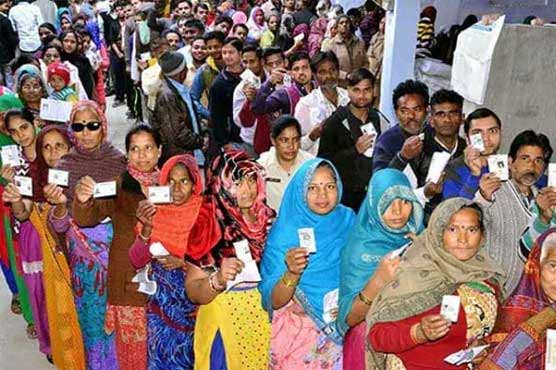 بھارتی عام انتخابات کا پانچواں مرحلہ مکمل، غیرقانونی مقبوضہ کشمیر، لداخ میں بھی الیکشن کا ڈھونگ