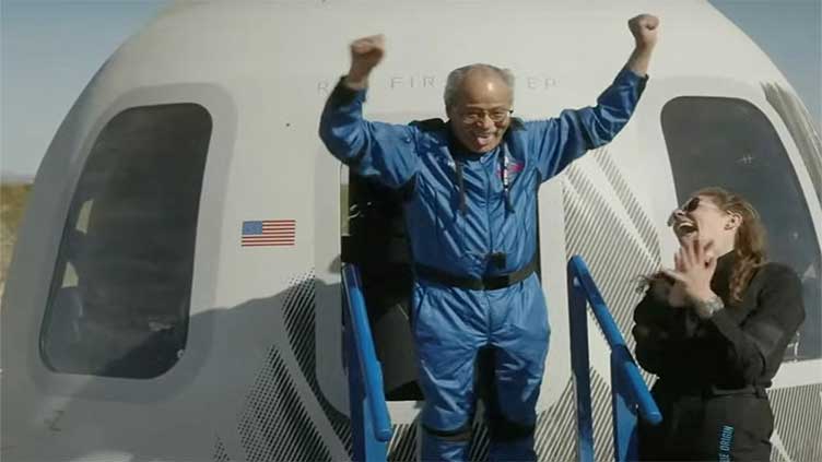 90-year-old astronaut finally achieves his dream of going to space