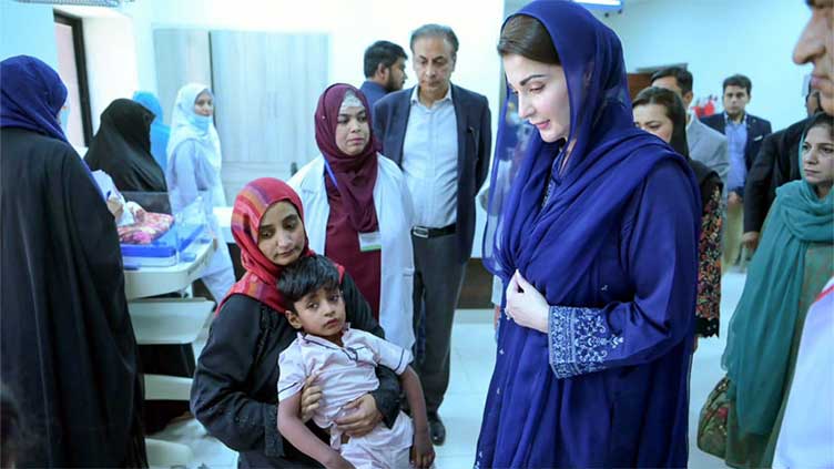 CM Maryam pays surprise visit to Holy Family Hospital