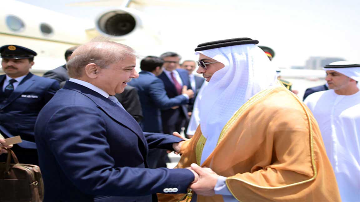 PM Shehbaz reaches UAE to hold investment talks 
