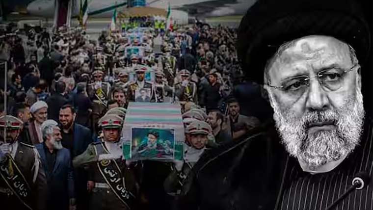 ایرانی صدر ابراہیم رئیسی کی آخری رسومات جاری، تدفین آج ہوگی