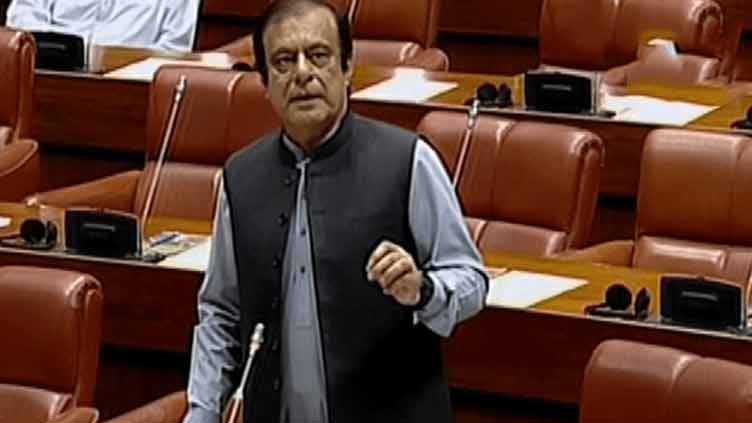 Shibli Faraz slams ruling PML-N for CDA raid on PTI central office