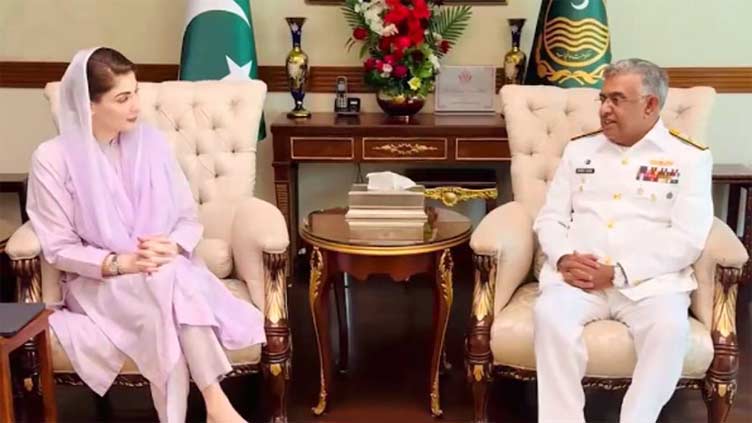 CM Maryam lauds Pakistan Navy for securing country's maritime borders