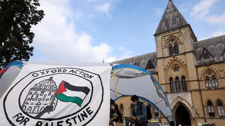 UK police arrest 16 at Oxford University Gaza war protest