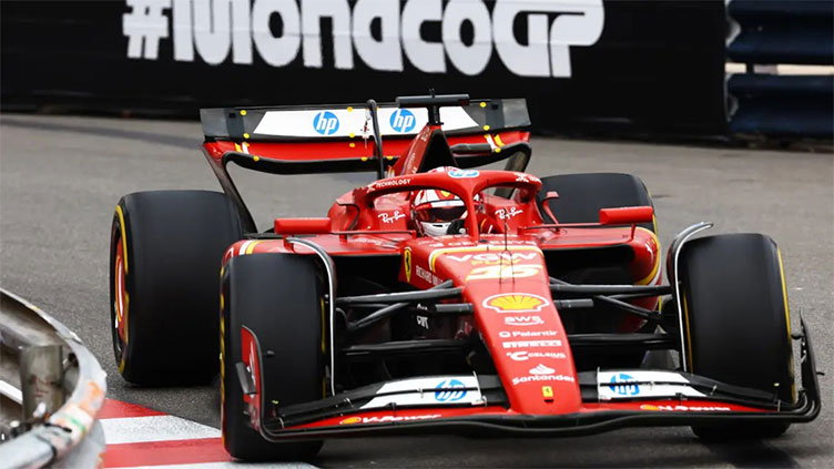 Leclerc edges Hamilton in Monaco practice, Verstappen fourth