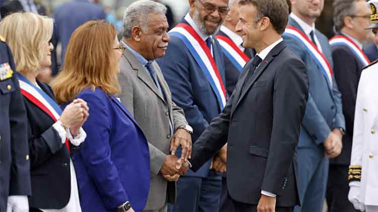 In restive New Caledonia, Macron sees Pacific power and influence