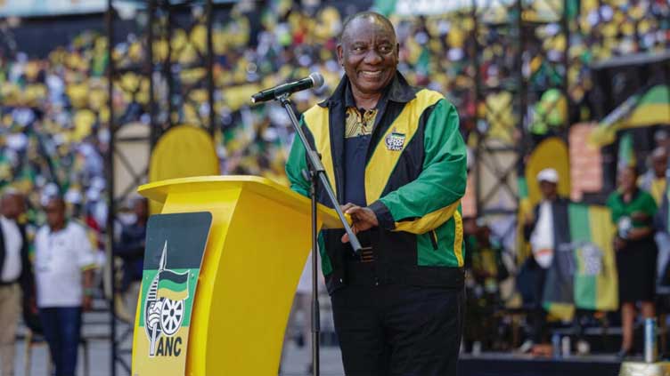 South Africa's ruling ANC stages rally to defend solo rule