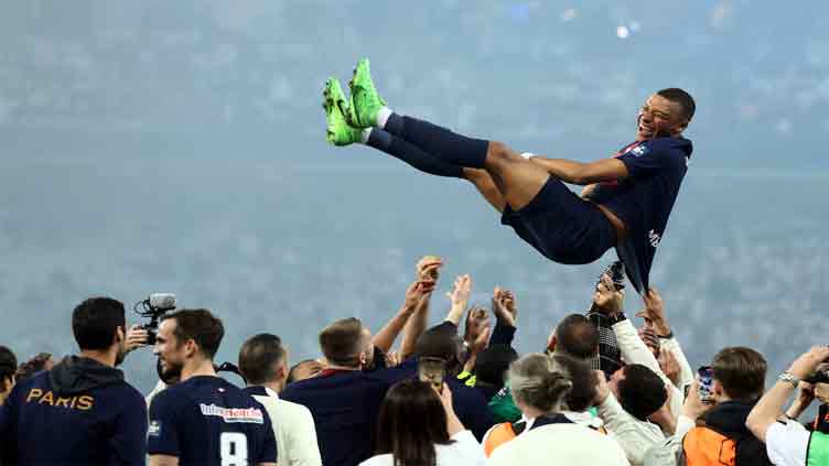PSG beat Lyon to win French Cup in Mbappe's farewell appearance