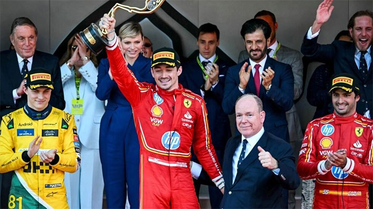 Leclerc battles tears to secure stirring Monaco home win