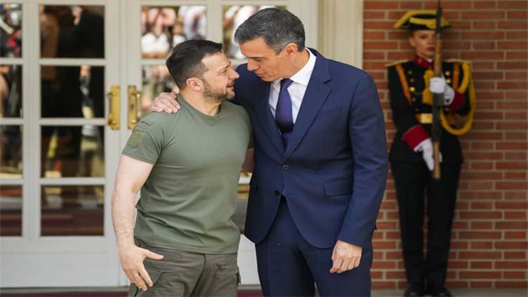 Ukraine's Zelenskyy visits Spain in pursuit of more weapons to fight Russia with