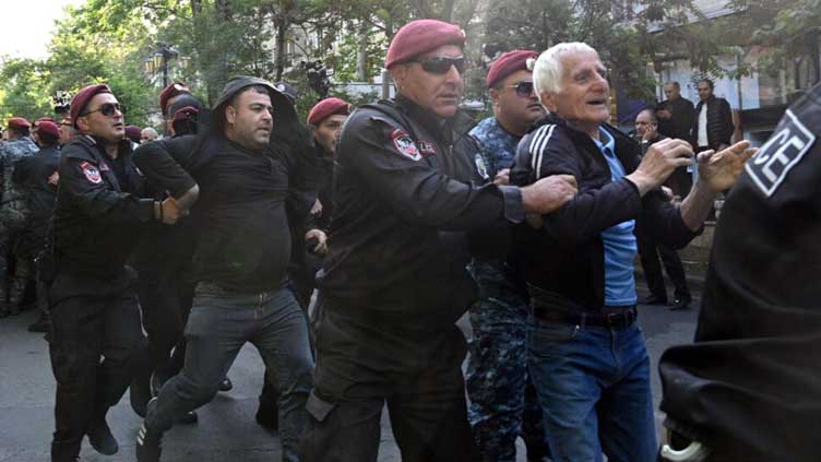 Armenia detains more than 270 protesters demanding prime minister's resignation