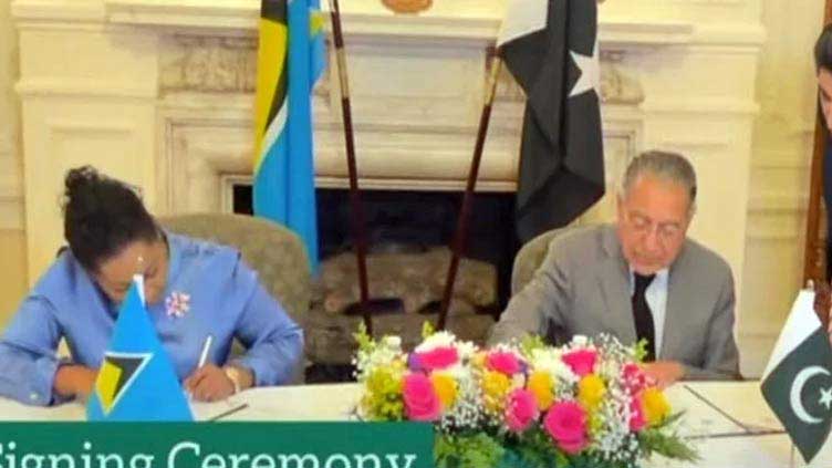 Pakistan establishes formal diplomatic ties with St Lucia