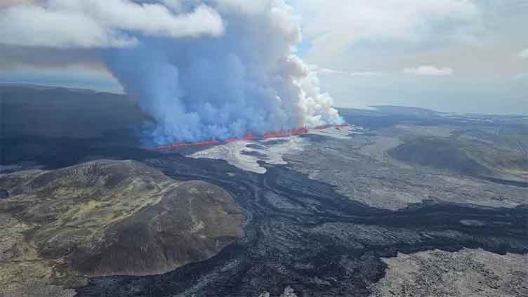 Volcano in Iceland erupts for fifth time since December