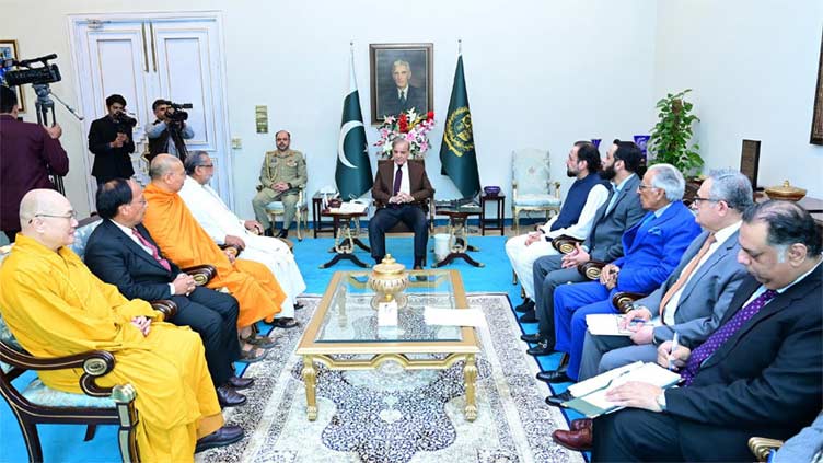 PM Shehbaz praises Buddhist scholars for promoting interfaith harmony